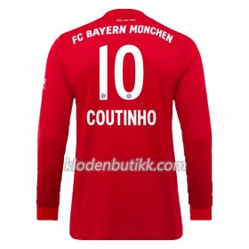 FC Bayern München Philippe Coutinho 10 Hjemme Fotballdrakt 2019-2020 Langermet